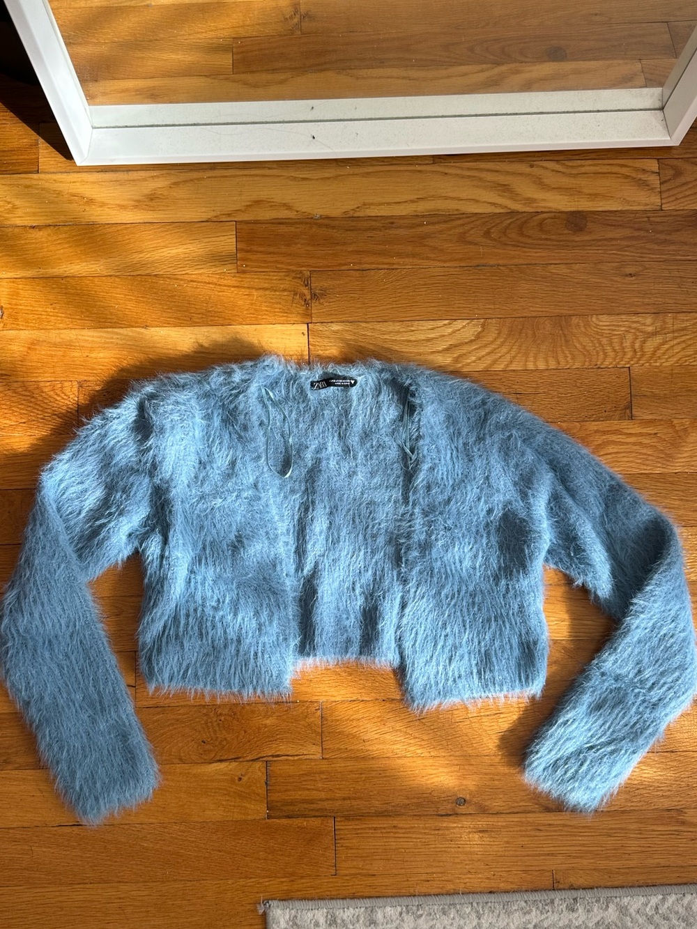 Zara Knit Cropped Cardigan